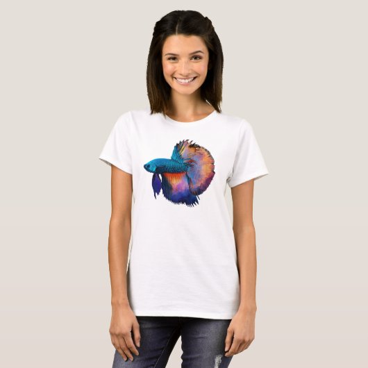 Galaxy Betta T-shirt (Voorkant volledig)
