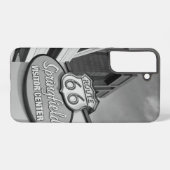 Galaxy Bienvenue À Springfield Grayscale Samsung Coque (Verso Horizontal)