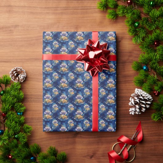 Galaxy Bloom Cadeaupapier (Feestdagen Geschenken)