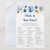 Galaxy Blue Gold Space wat er in uw paarse game zi (Voorkant / Achterkant)