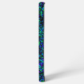 Galaxy Blue Splatter - Coque Samsung (Côté gauche)