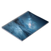 Galaxy Blue Starry Carnet glacier gelé (Côté gauche)