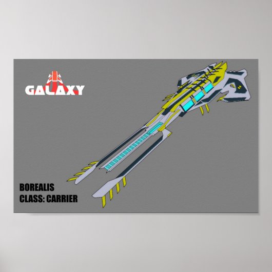 Galaxy Borealis Poster (Voorkant)