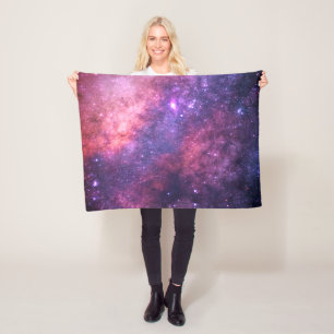 Galaxy Buiten Ruimtevaarten Stars Sky Universe Fle Fleece Deken