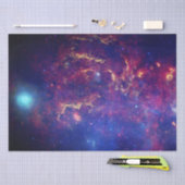 Galaxy Buitenspace Sky Stars Celestial Blue Tissuepapier (Craft)