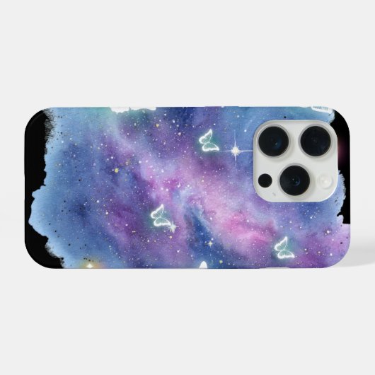 Galaxy Butterfly Phone Case (Verso Horizontal)
