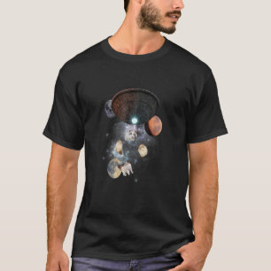 Galaxy Cat Himalayan Ragdoll Birman Cool Cat en K T-shirt