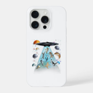 Galaxy Cat Swimming T-Shirt | Cute Astronaut Cats  iPhone 15 Pro Hoesje