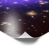 Galaxy Cluster Abell 1689 Foto Afdruk (Hoek)