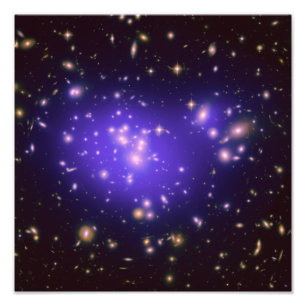 Galaxy Cluster Abell 1689 Foto Afdruk