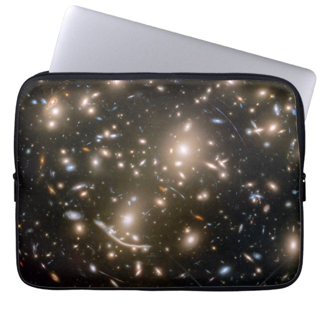 Galaxy Cluster Abell 370 Laptop Sleeve (Voorkant)