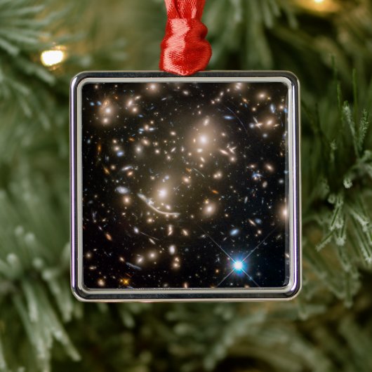 Galaxy Cluster Abell 370 Metalen Ornament (Boom)