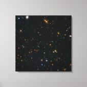Galaxy Cluster Abell 370 Parallel Veld. Canvas Afdruk (Voorkant)
