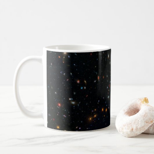 Galaxy Cluster Abell 370 Parallel Veld. Koffiemok (Met donut)