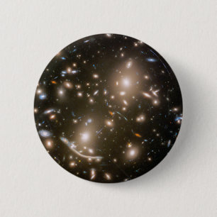 Galaxy Cluster Abell 370 Ronde Button 5,7 Cm