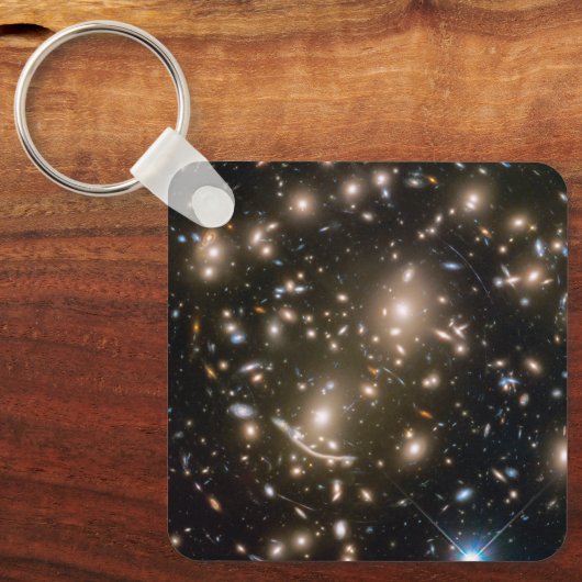 Galaxy Cluster Abell 370 Sleutelhanger (Voorkant)