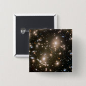 Galaxy Cluster Abell 370 Vierkante Button 5,1 Cm (Voorkant /achterkant)