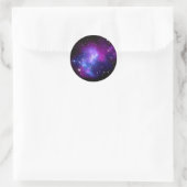 Galaxy Cluster MACS J0717 (Hubble Telescope) Ronde Sticker (Tas)