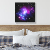 Galaxy Cluster MACS J0717 Ruimtefoto Canvas Afdruk (Insitu (Slaapkamer))