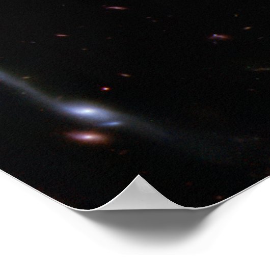 Galaxy Cluster MACS J1423 (NIRCam-Afbeelding) Poster (Hoek)