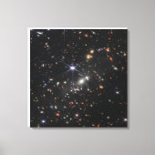 Galaxy Cluster Smacs 0723. Canvas Afdruk (Voorkant)