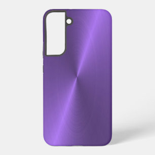 Galaxy Coque de galaxie violet brillant en métal samsung