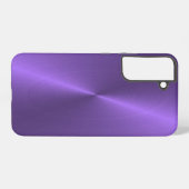 Galaxy Coque de galaxie violet brillant en métal samsung (Verso Horizontal)