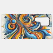 Galaxy Coque Samsung Abstrait dynamique (Verso Horizontal)