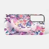 Galaxy Coque Samsung cosmique - Housse esthétique ciel de (Verso Horizontal)