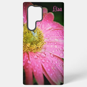 Galaxy Coque Samsung personnalisé - Gerbera rose