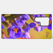 Galaxy Coque Samsung personnalisé violet (Verso Horizontal)