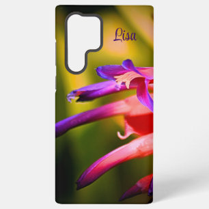 Galaxy Coque Samsung rose et violet personnalisé