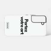 Galaxy Coque Samsung S22 personnalisée (Verso Horizontal)