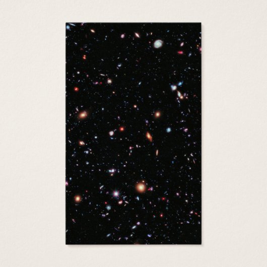 Galaxy Cosmo Sympathy Funeral Prayer Card (Devant)