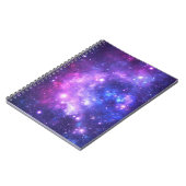 Galaxy cosmos patroonscrapbooking notitieboek (Linkerzijde)