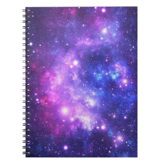 Galaxy cosmos patroonscrapbooking notitieboek (Voorkant)
