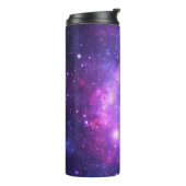 Galaxy cosmos patroonscrapbooking thermosbeker (Gedraaid links)