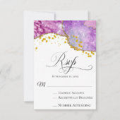 *~* Galaxy Cosmos Space SIMPLY LIVE Modern RSVP (Voorkant)