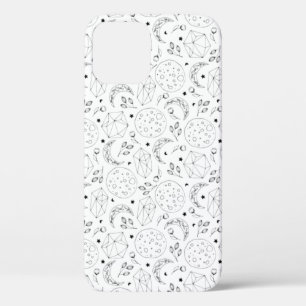 Galaxy Crystal Witchy Spellbound Moonchild iPhone 12 Hoesje