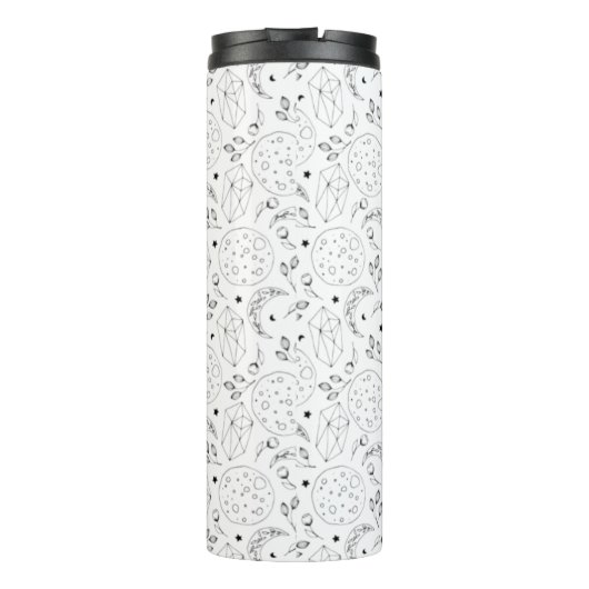 Galaxy Crystal Witchy Spellbound Moonchild Thermosbeker (Achterkant)