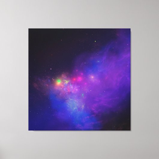 Galaxy Deep Space Canvas Afdruk (Voorkant)
