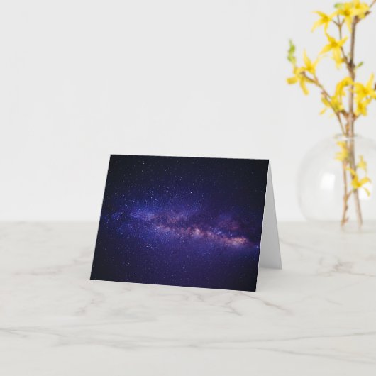 Galaxy Design Kaart (Gele Bloem)