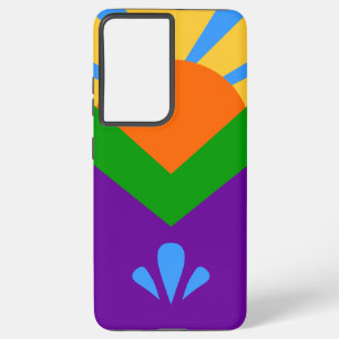 Galaxy Drapeau Coque Samsung S21 Plus de Manitou Springs