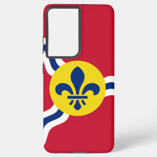 Galaxy Drapeau Coque Samsung S21 Plus de St. Louis, Misso