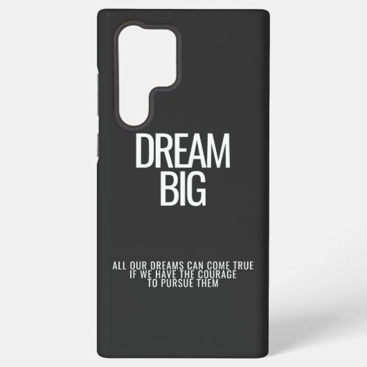 Galaxy Dream Big Samsung Coque (Verso)