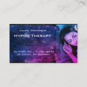 Galaxy Dream pour hypnothérapeutes Carte de visite (Devant)