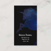  Galaxy Eenhoorn Visitekaartje (Achterkant)