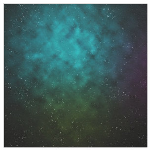 Galaxy en Space Pattern Stof