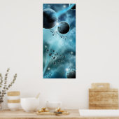 Galaxy Explosion Poster (Keuken)