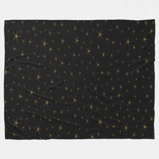 Galaxy Fleece Blanket (3 maten) (Voorkant (Horizontaal))